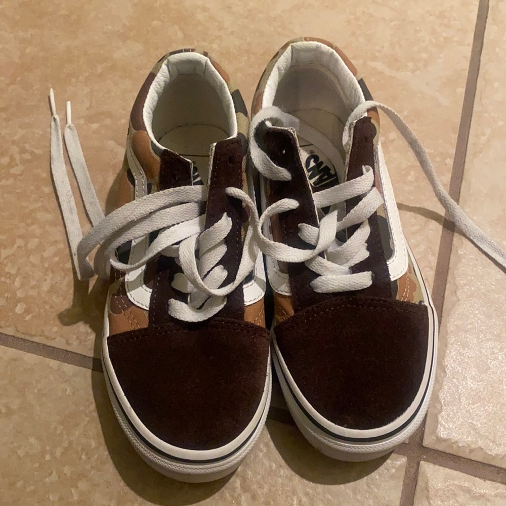 Kids Camo Vans